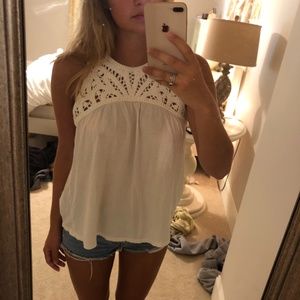 Loft Crochet Tank top